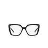 Prada PR 16ZV Eyeglasses 1AB1O1 black - product thumbnail 1/4
