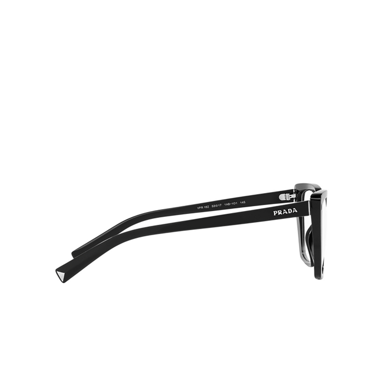 Prada PR 16ZV Eyeglasses 1AB1O1 black - 3/4