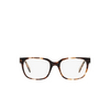 Prada PR 17ZV Eyeglasses 07R1O1 caramel havana - product thumbnail 1/4