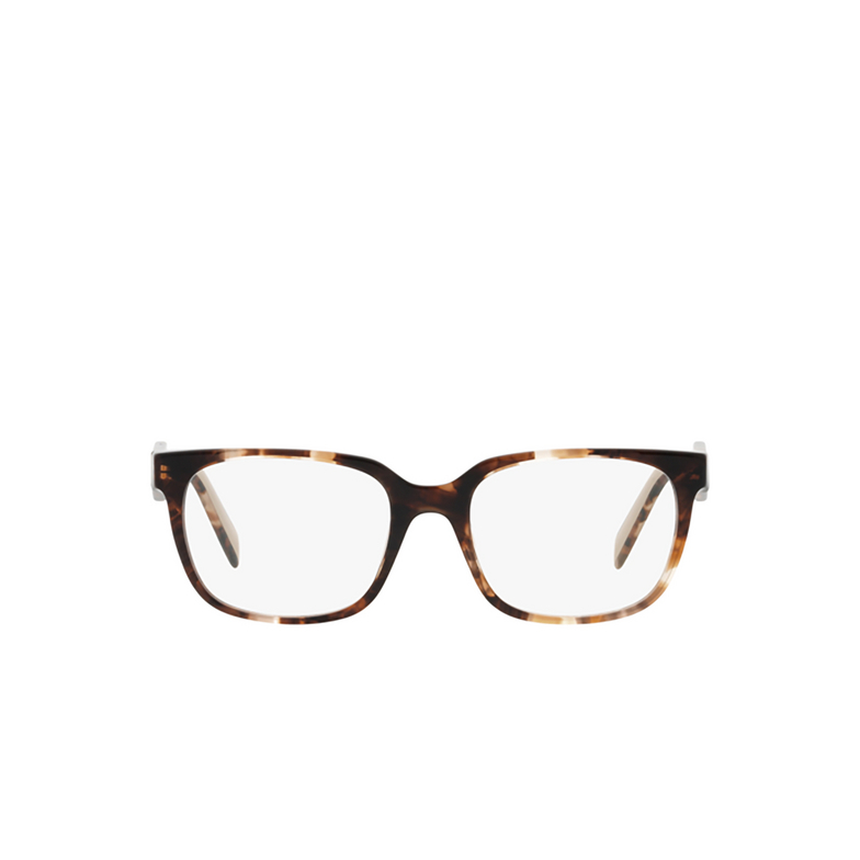 Prada PR 17ZV Eyeglasses 07R1O1 caramel havana - 1/4
