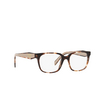 Prada PR 17ZV Eyeglasses 07R1O1 caramel havana - product thumbnail 2/4