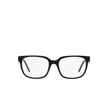 Prada PR 17ZV Eyeglasses 1ab1o1 black - front view