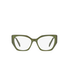 Prada PR 18WV Eyeglasses 13J1O1 sage / black - product thumbnail 1/4