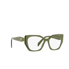 Prada PR 18WV Eyeglasses 13J1O1 sage / black - product thumbnail 2/4