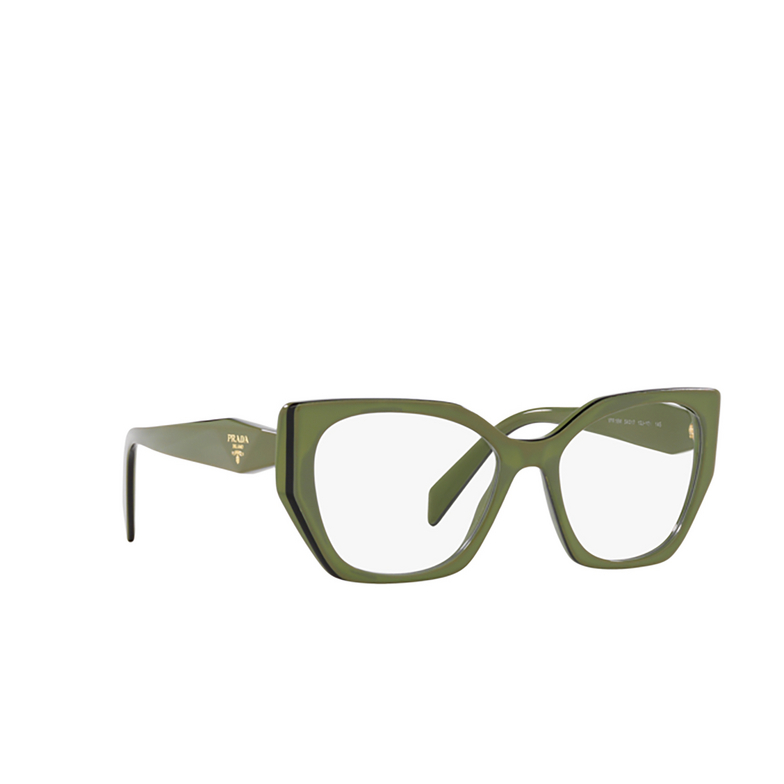 Prada PR 18WV Eyeglasses 13J1O1 sage / black - 2/4
