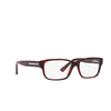 Prada PR 18ZV Eyeglasses 18I1O1 havana red - product thumbnail 2/4
