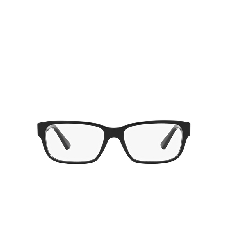 Prada PR 18ZV Eyeglasses 1AB1O1 black - 1/4