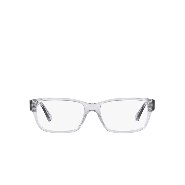 Prada PR 18ZV Eyeglasses U431O1 crystal grey - 1/4