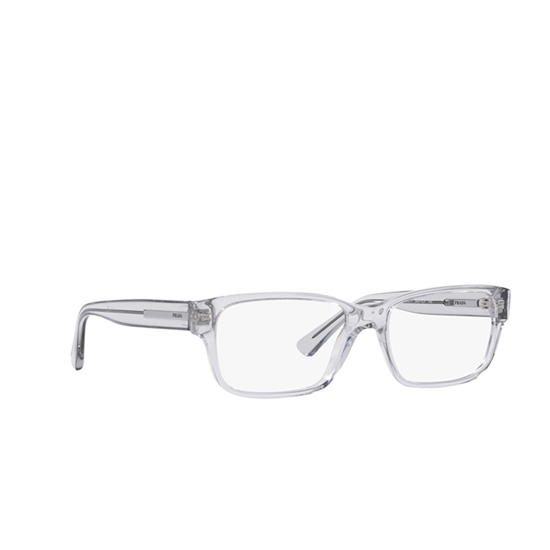 Prada PR 18ZV Eyeglasses U431O1 crystal grey - 2/4
