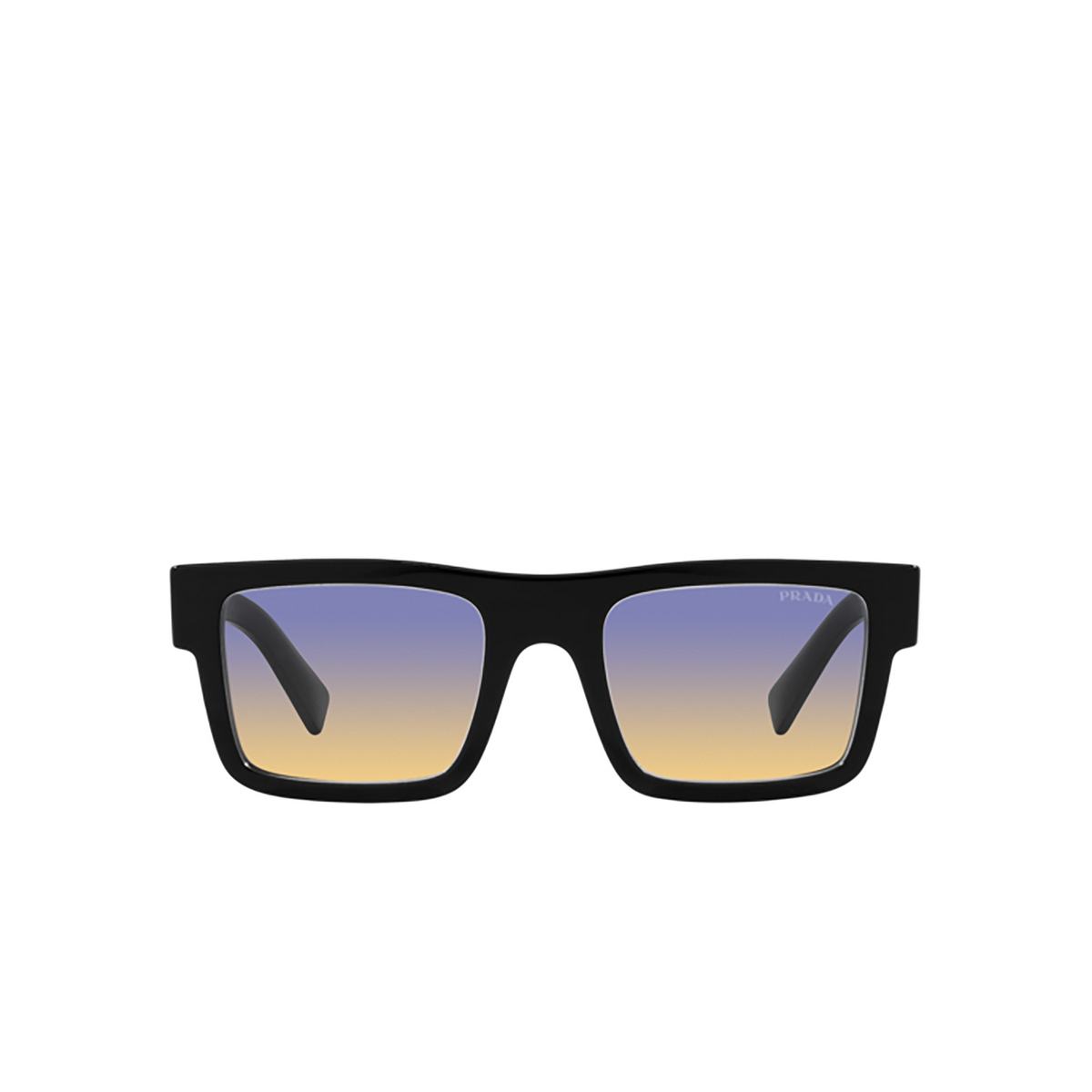 Prada PR 19WS Sunglasses 1AB06Z Black - front view