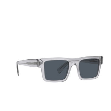 Prada PR 19WS Sunglasses U4309T crystal grey - three-quarters view