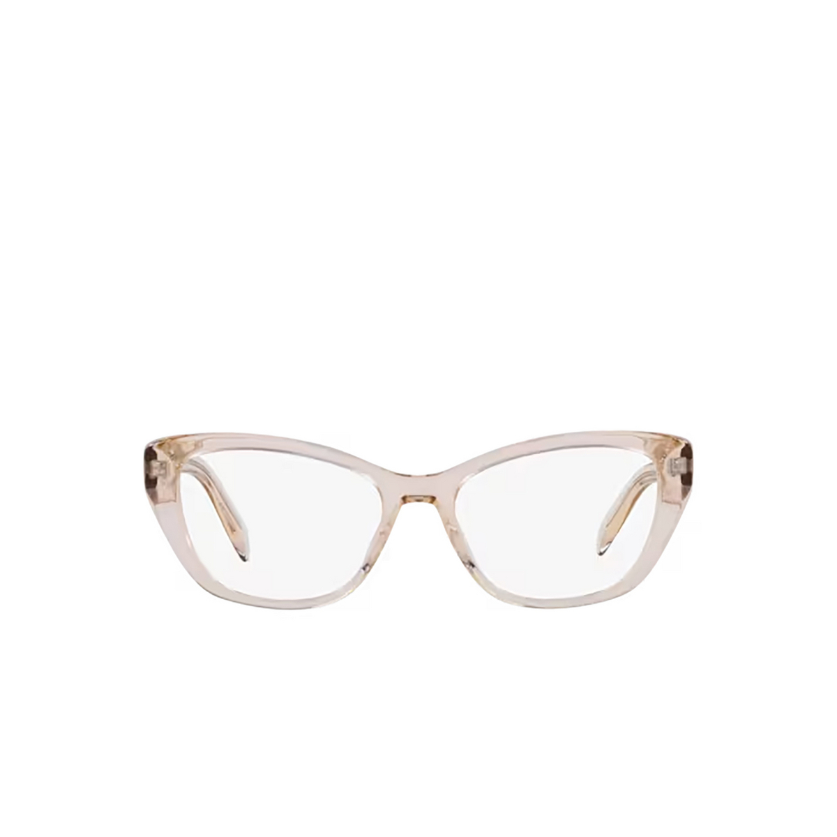Prada PR 19WV Eyeglasses 15J1O1 Crystal Geranium - front view