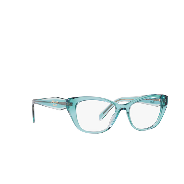 Gafas graduadas Prada PR 19WV 16J1O1 crystal peacock - 2/4