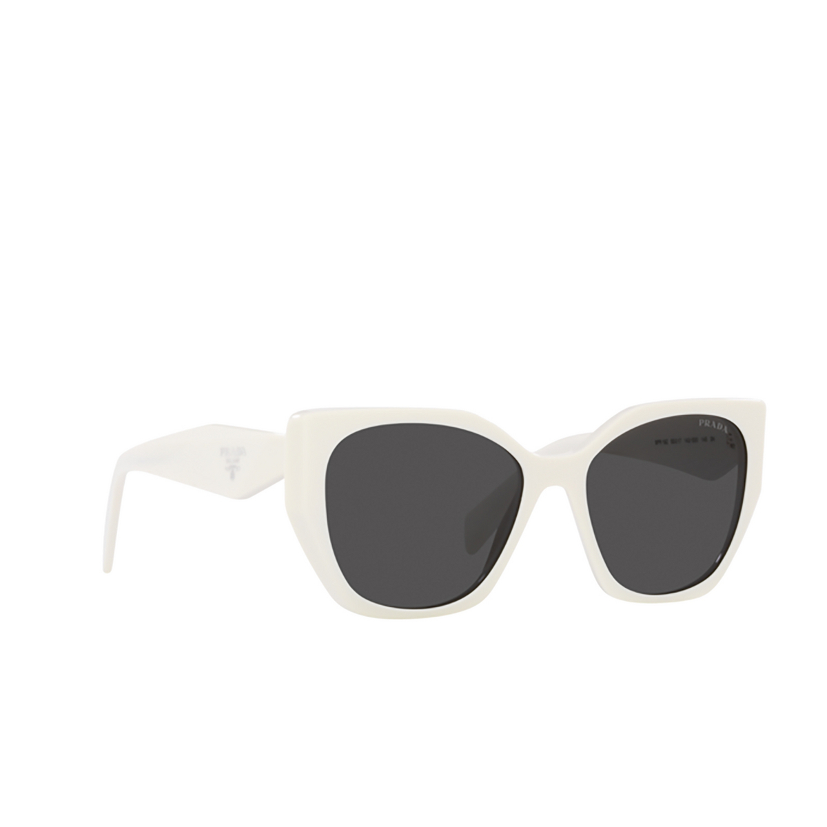 Prada PR 19ZS Sunglasses 1425S0 Talc - three-quarters view