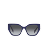 Prada PR 19ZS Sunglasses 18D5W1 baltic marble - product thumbnail 1/4