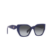 Prada PR 19ZS Sunglasses 18D5W1 baltic marble - product thumbnail 2/4