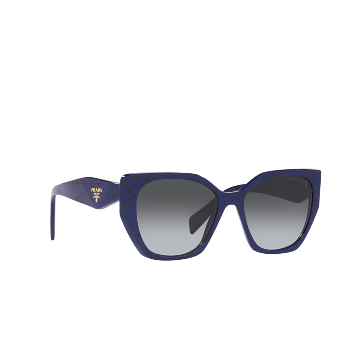Prada PR 19ZS Sunglasses 18D5W1 Baltic Marble - three-quarters view