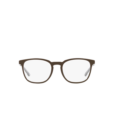 Prada PR 19ZV Eyeglasses 11J1O1 brown - front view