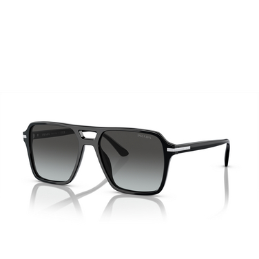 Prada PR 20YS Sunglasses 1AB06T black - three-quarters view