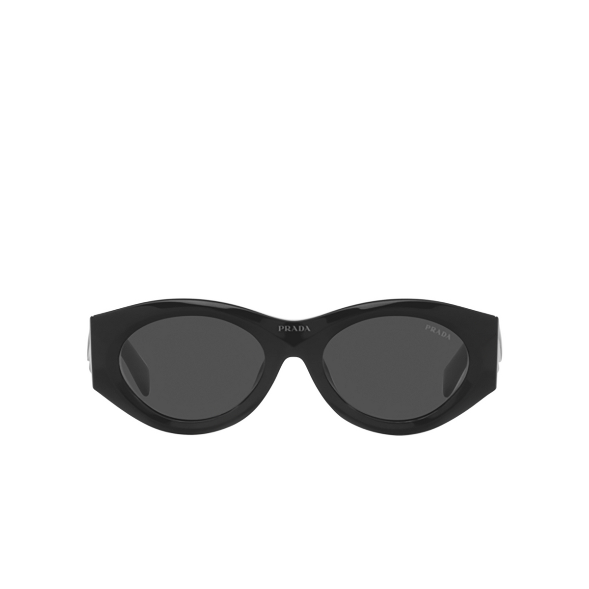Prada PR 20ZS Sunglasses 1AB5S0 Black - front view