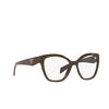 Prada PR 20ZV Eyeglasses 15L1O1 loden - product thumbnail 2/4