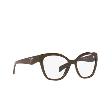 Prada PR 20ZV Korrektionsbrillen 15l1o1 loden - Dreiviertelansicht