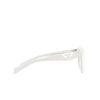 Prada PR 20ZV Eyeglasses 17K1O1 black / white - product thumbnail 3/4