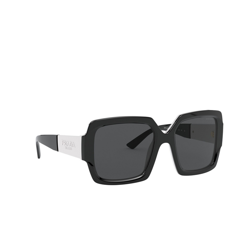 Prada PR 21XS Sunglasses YC45S0 black / white - 2/4