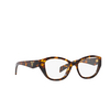 Prada PR 21ZV Eyeglasses 14L1O1 honey tortoise - product thumbnail 2/4