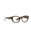 Prada PR 21ZV Eyeglasses 15L1O1 loden - product thumbnail 2/4