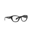 Prada PR 21ZV Korrektionsbrillen 16K1O1 black - Produkt-Miniaturansicht 2/4
