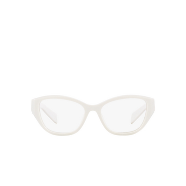 Prada PR 21ZV Eyeglasses 17K1O1 black / white - front view
