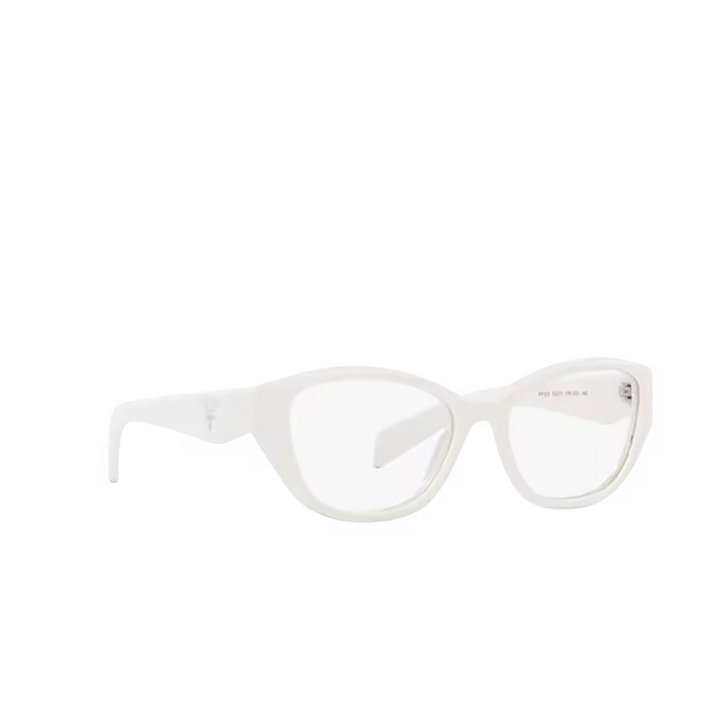 Prada PR 21ZV Eyeglasses 17K1O1 black / white - 2/4