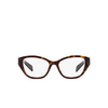 Prada PR 21ZV Eyeglasses 19J1O1 tortoise - product thumbnail 1/4