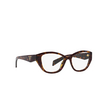 Prada PR 21ZV Eyeglasses 19J1O1 tortoise - product thumbnail 2/4