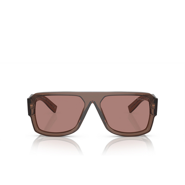 Gafas de sol Prada PR 22YS 17O60B transparent brown - Vista delantera