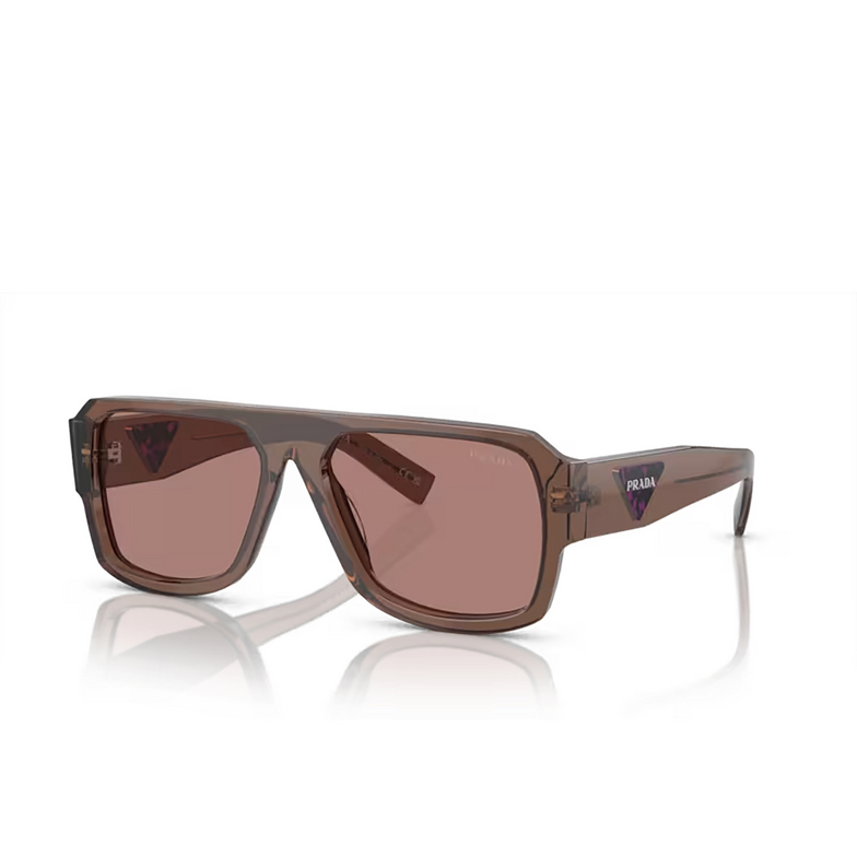Prada PR 22YS Sunglasses 17O60B transparent brown - 2/4