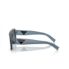 Gafas de sol Prada PR 22YS 19O70B transparent grey - Miniatura del producto 3/4