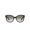 Prada PR 22ZS Sunglasses 1AB0A7 black - product thumbnail 1/4