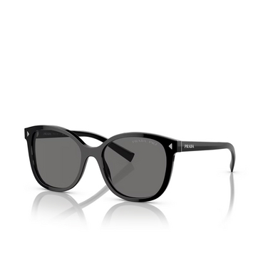 Prada PR 22ZS Sunglasses 1ab5z1 black - three-quarters view