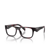 Prada PR 22ZV Eyeglasses 16L1O1 etruscan / purple tortoise - product thumbnail 2/4