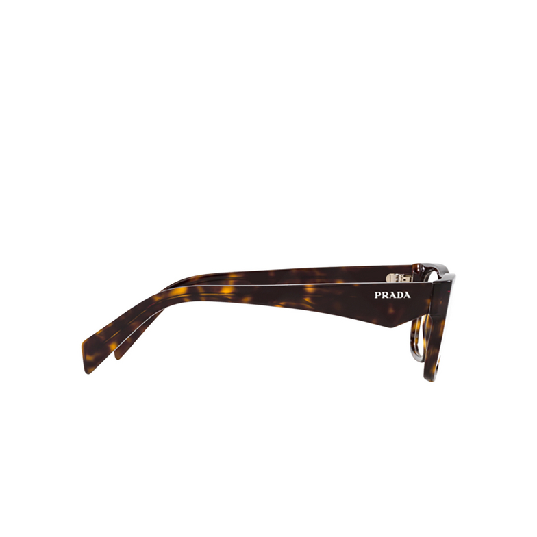 Prada PR 22ZV Eyeglasses 19J1O1 loden / black - 3/4