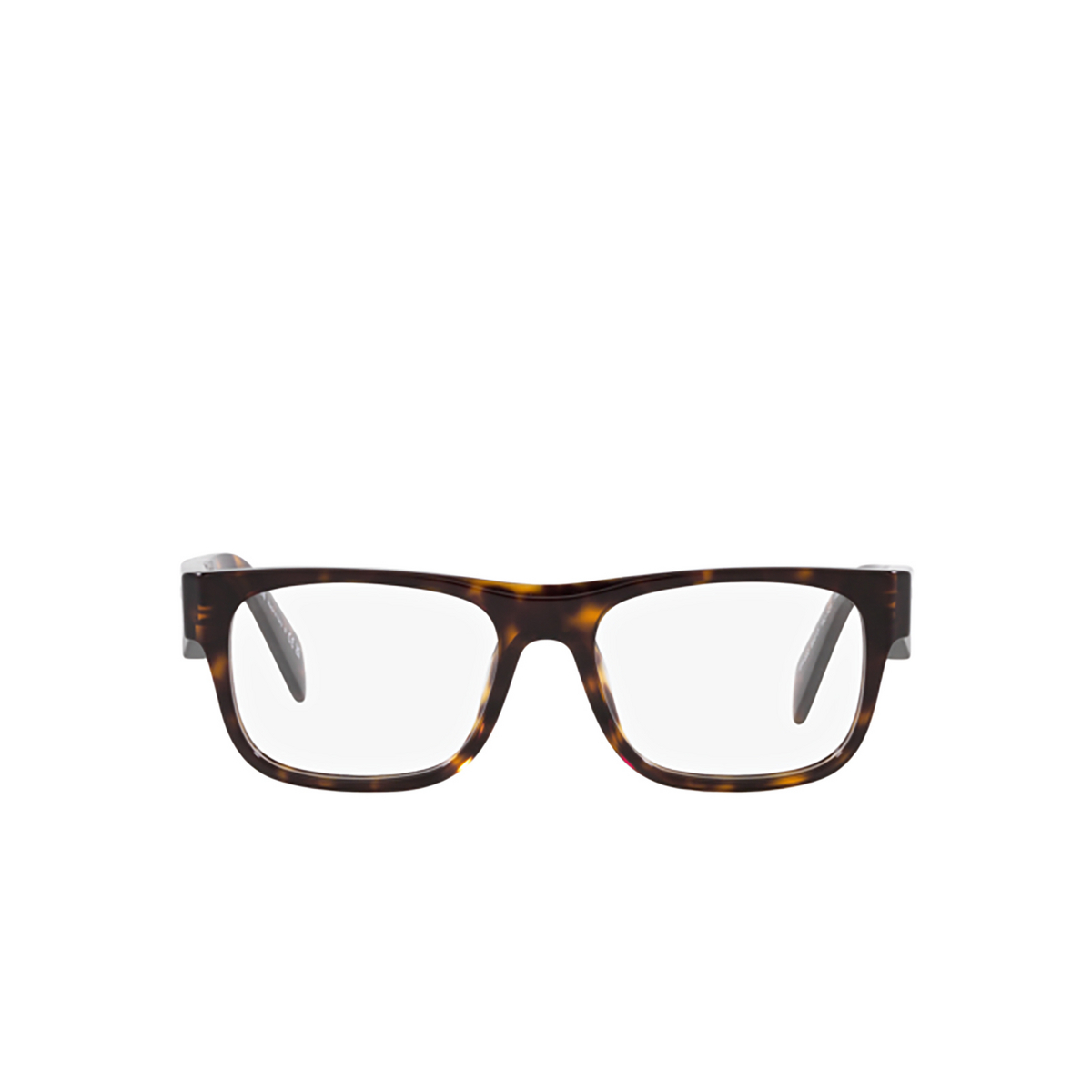 Prada PR 22ZV Eyeglasses 19J1O1 Loden / Black - front view