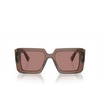 Prada PR 23YS Sunglasses 17O60B brown transparent - product thumbnail 1/4