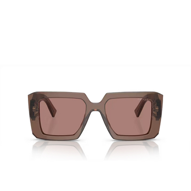 Gafas de sol Prada PR 23YS 17O60B brown transparent - Vista delantera