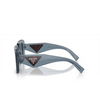 Gafas de sol Prada PR 23YS 19O70B transparent graphite - Miniatura del producto 3/4