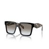 Prada PR 24ZS Sunglasses 1AB0A7 black - product thumbnail 2/4