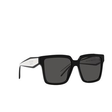 Prada PR 24ZS Sunglasses 1ab5s0 black - three-quarters view