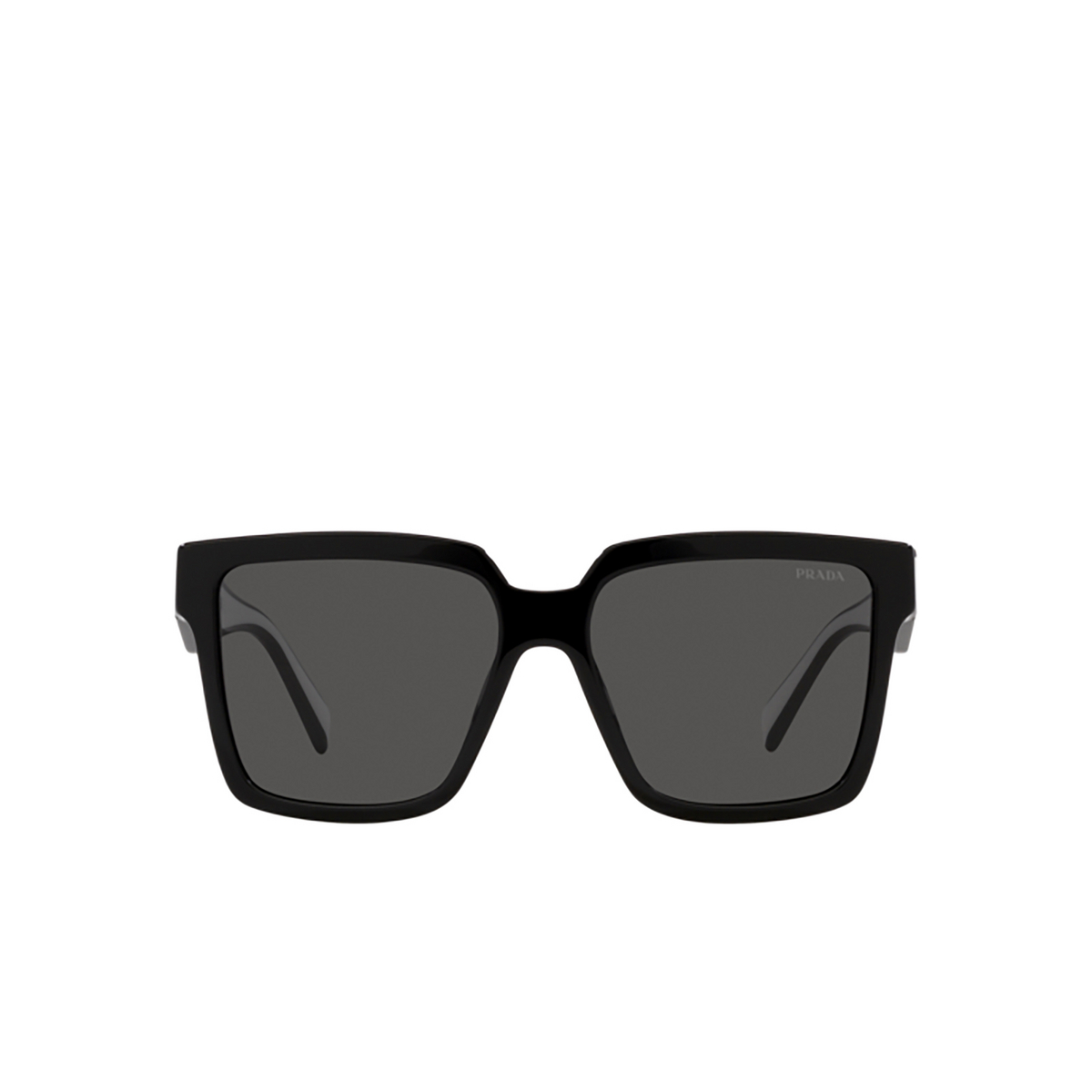 Prada PR 24ZS Sunglasses 1AB5S0 Black - front view