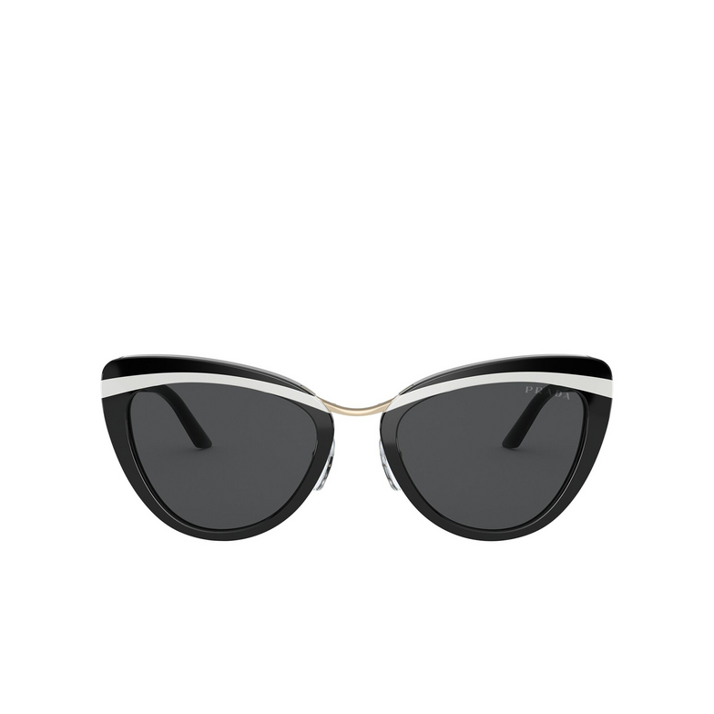 Prada PR 25XS Sunglasses YC45S0 black / white / black - 1/4